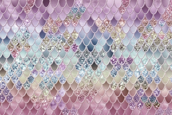 Summer Mermaid Glitter Scales 13