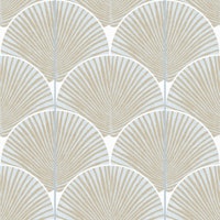 Japandi Palms Serene Neutral Large Scale tapete