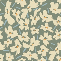 Green daisy flowers tapeta