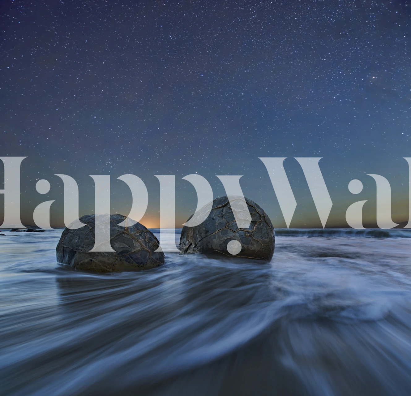 Wallpaper featuring serene design in a room