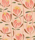 Floating skandi flowers peachy shades