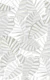 Foliage Pattern in Light Grey Hues