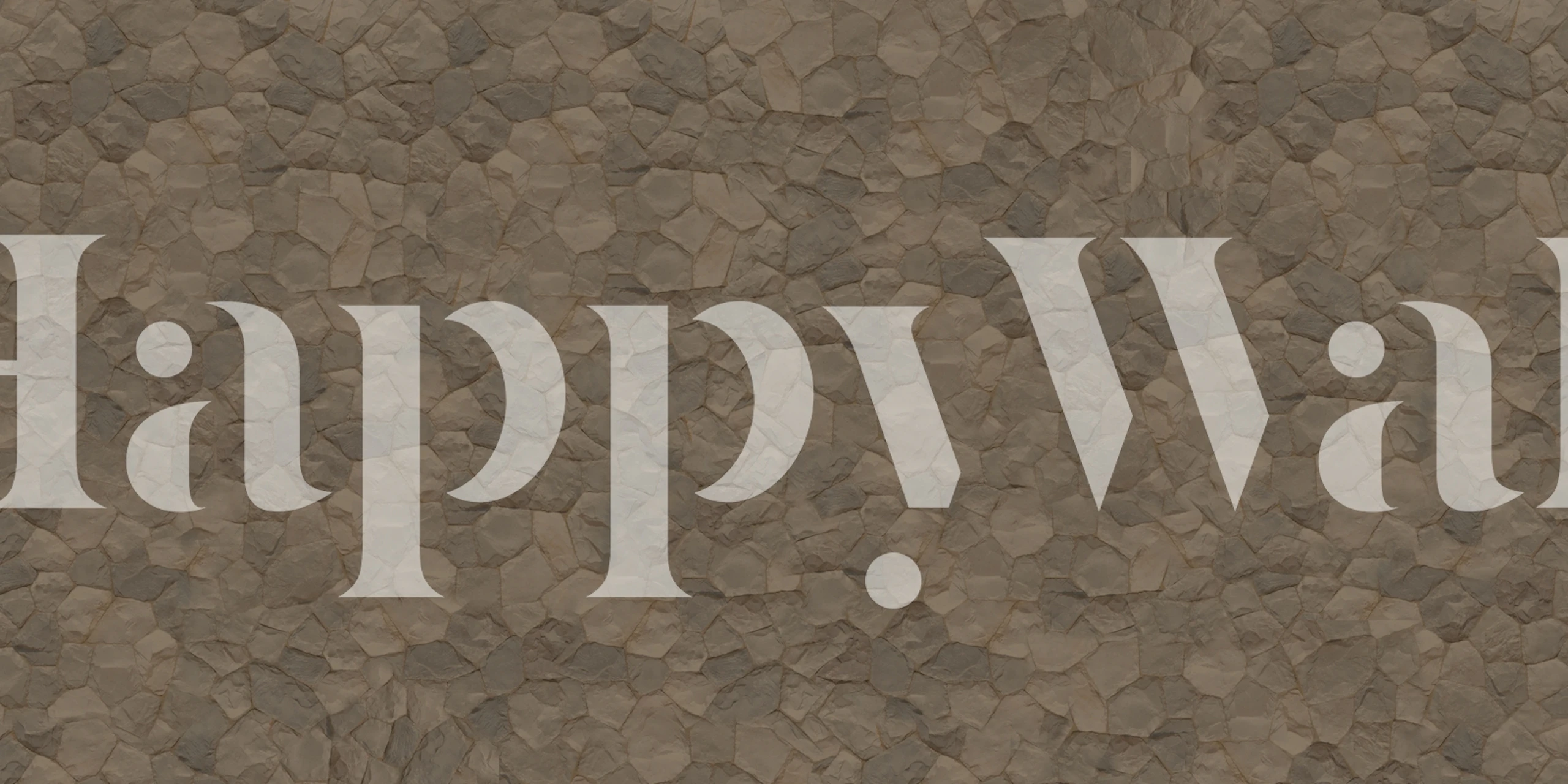 Brown stone texture wallpaper with various light earthy tones