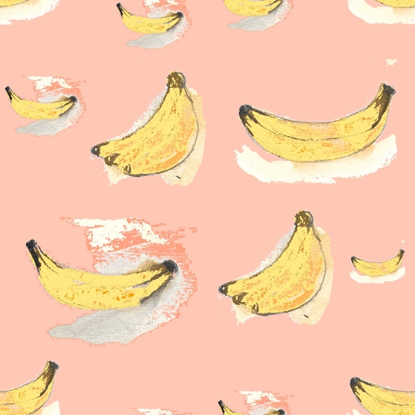 Pink bananas