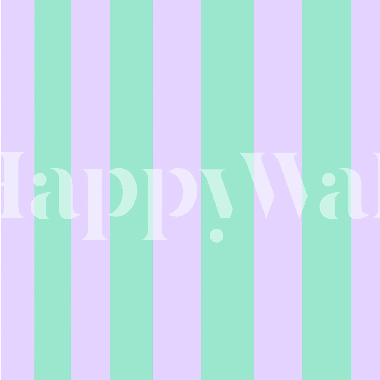 Papel de parede Soft Stripes Pastell em um quarto