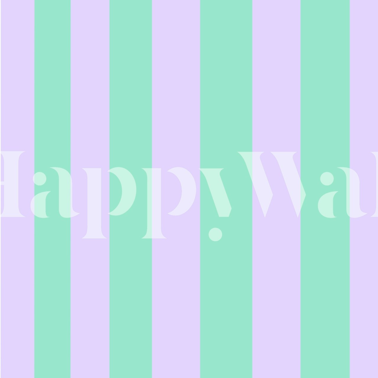 Soft Stripes Pastell wallpaper in a room