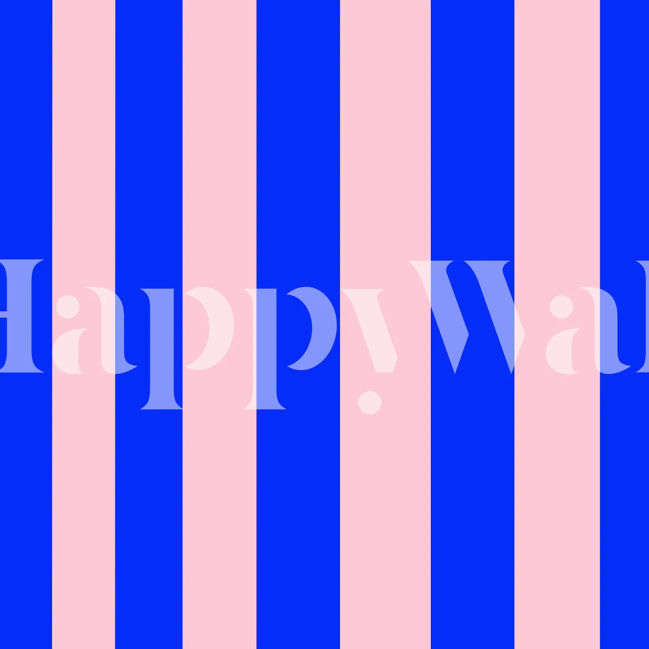 Blau und rosa gestreifte Fototapete von Happywall mit dem Namen Blau Rosa Streifen