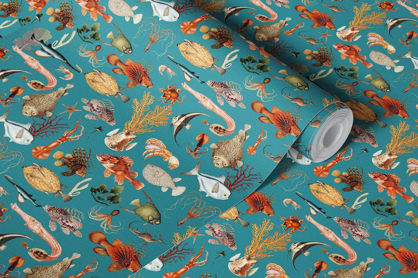 Unveiling the Enigmatic Oceania Pattern: A Deep Dive into Navy Teal Secrets 1 wallpaper roll