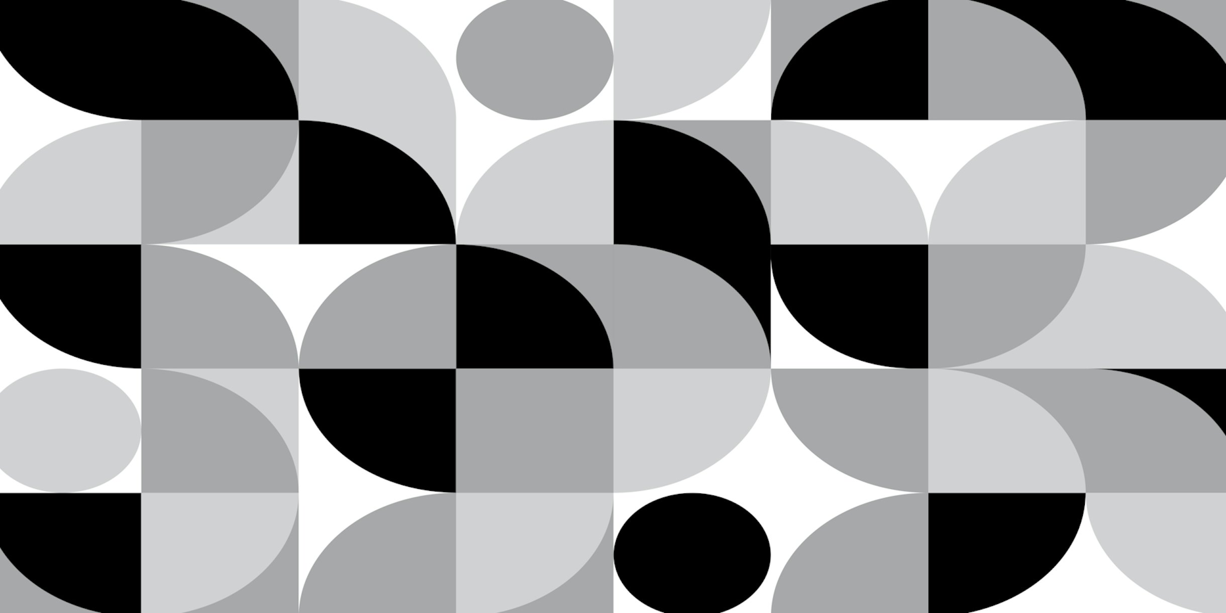 Mid Century Black and White Wallpaper Buy Online Happywall