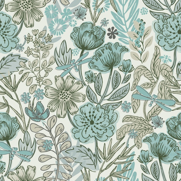 Wildflower neutral grey beige