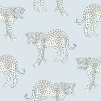 Leopard Neutral Shades of Gray tapete