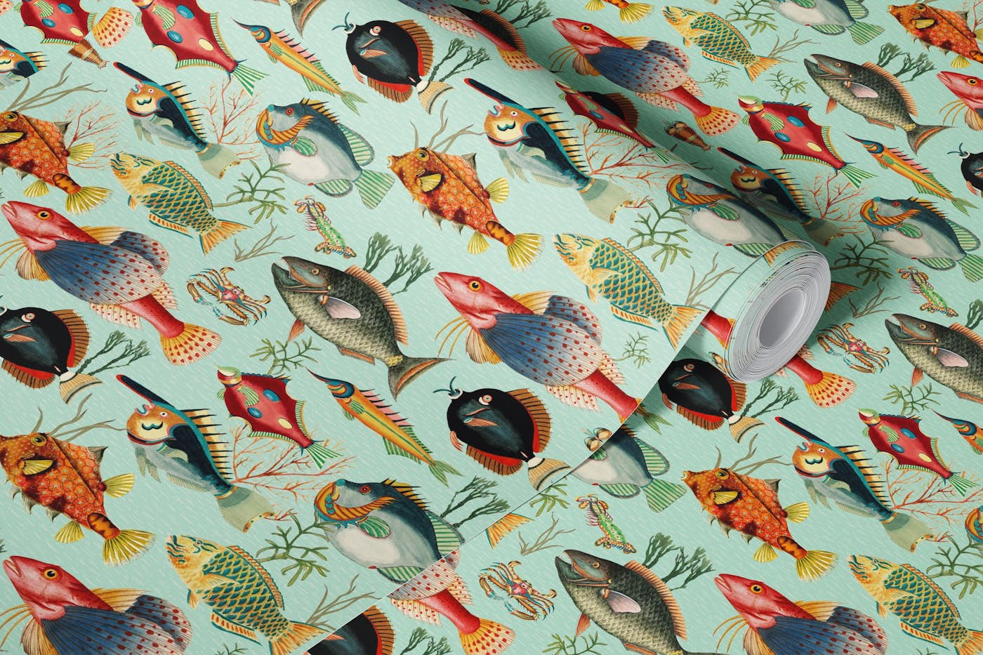 Unveiling the Enigmatic Oceania Pattern: A Deep Dive into Navy Teal Secrets of Louis Renard wallpaper roll