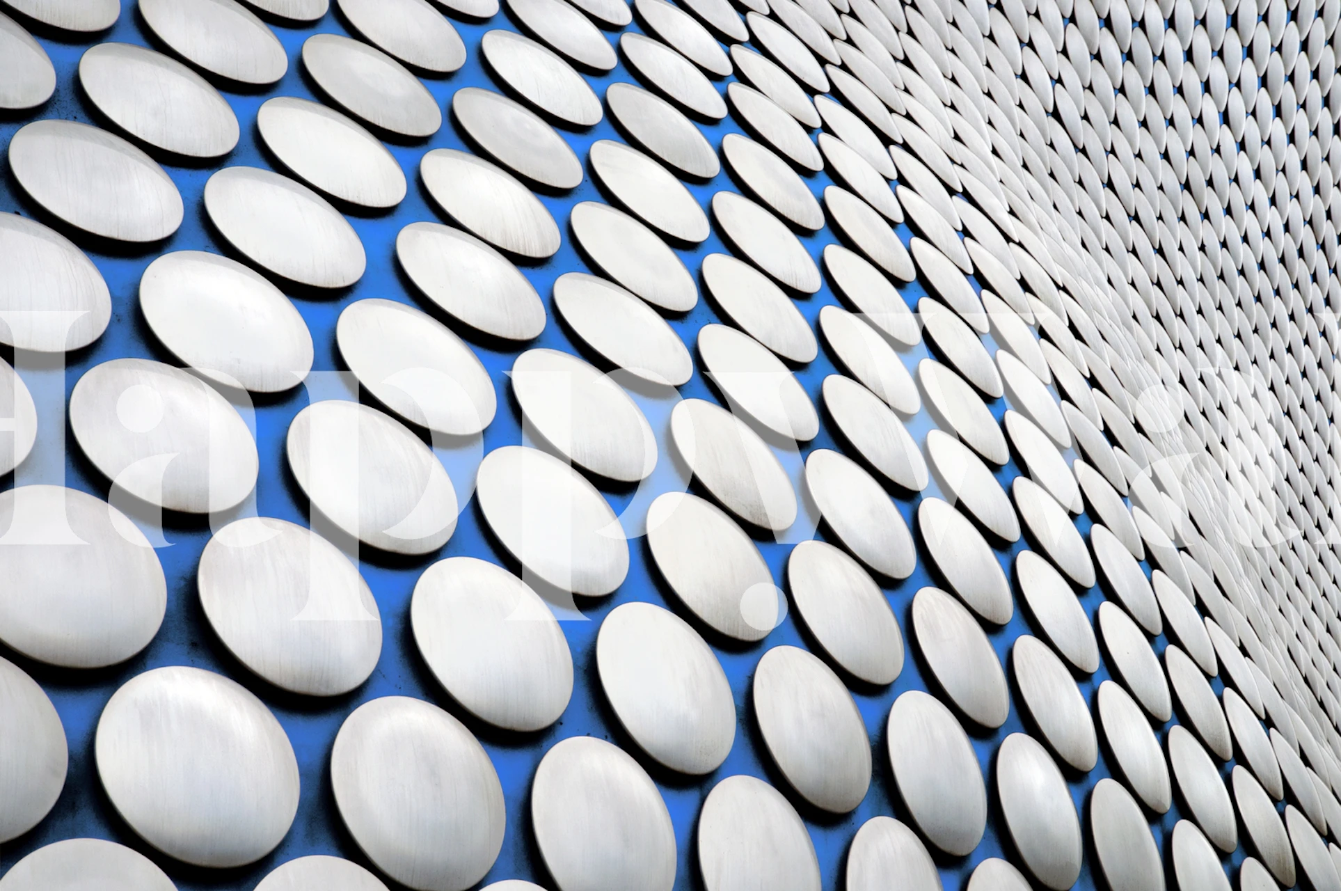 Discworld patterned wallpaper in a room