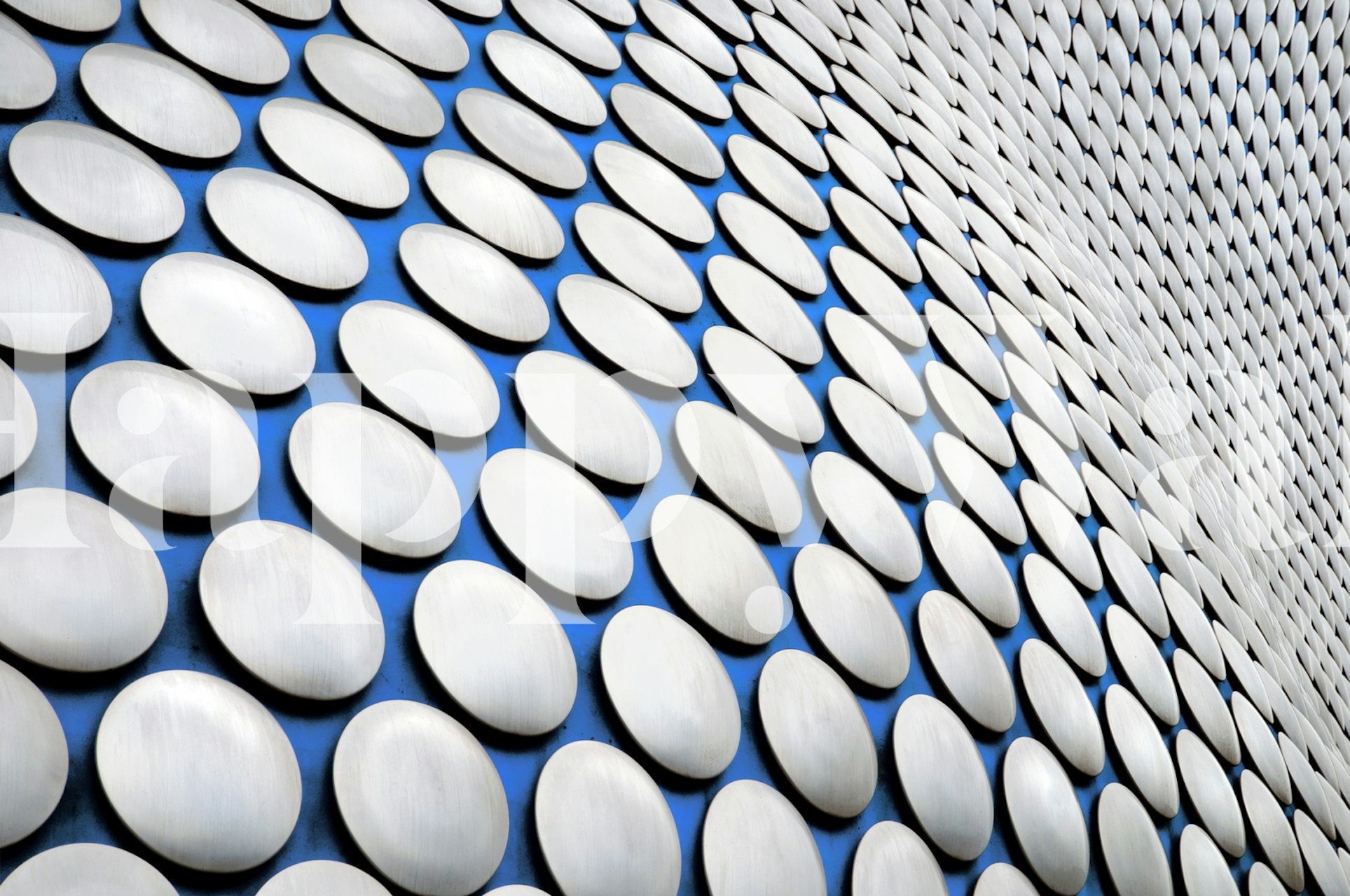 Discworld patterned wallpaper in a room