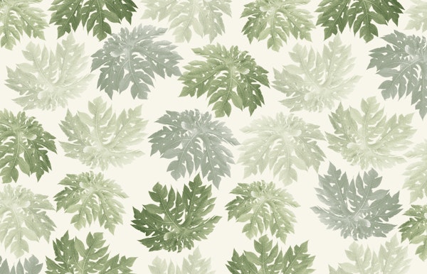Papaya Leaves Pattern 1