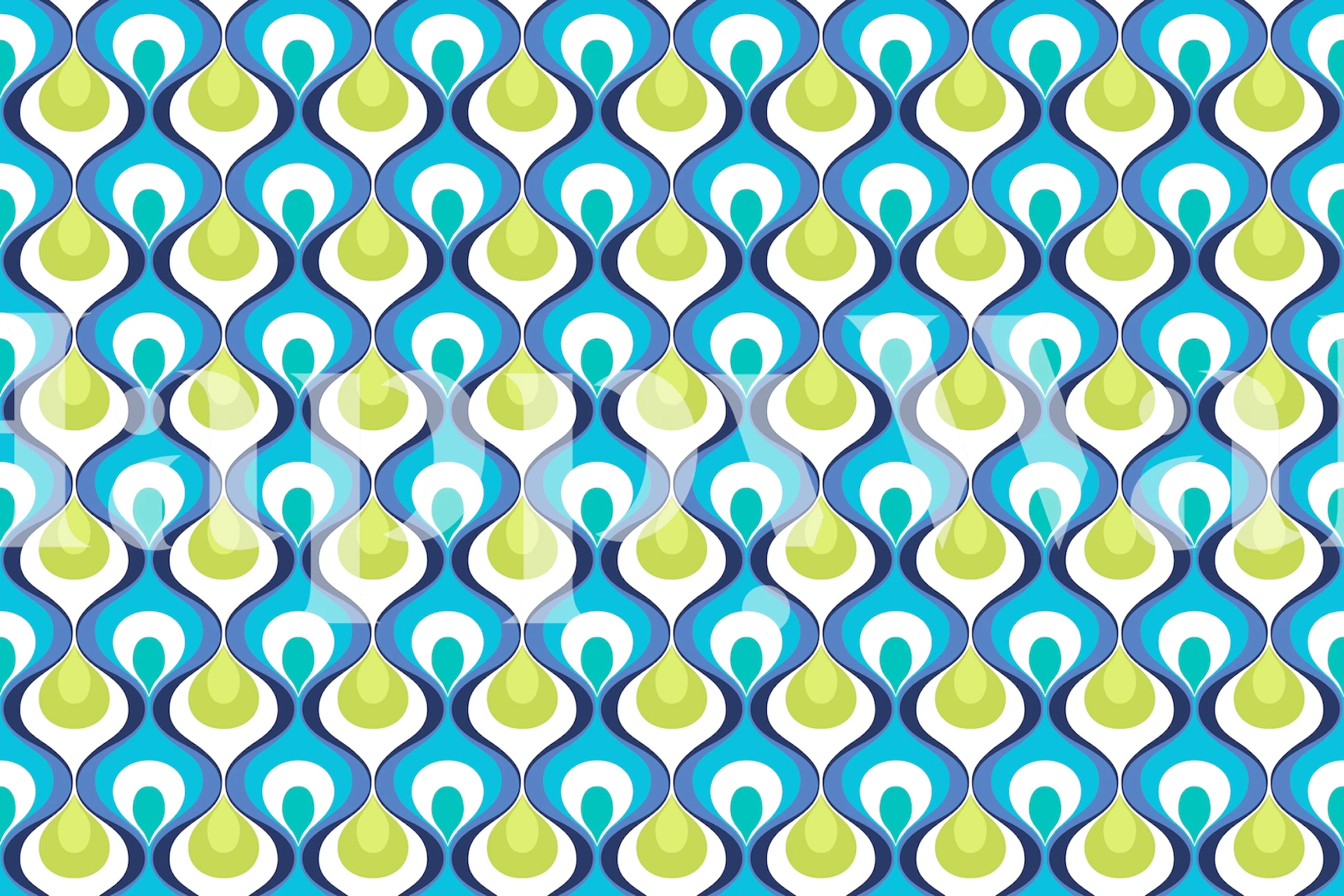 Colorful Retro Mood 03 wallpaper design