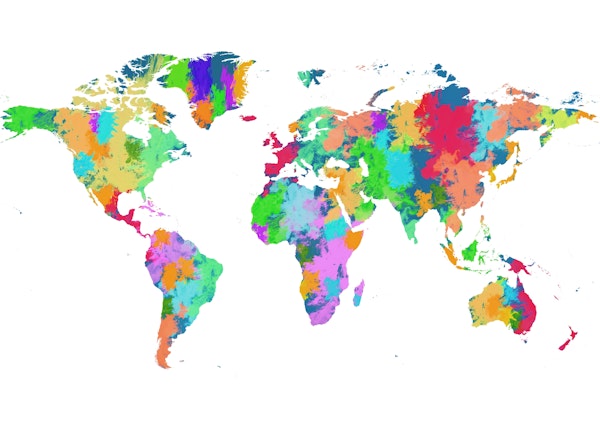 Painting World Map
