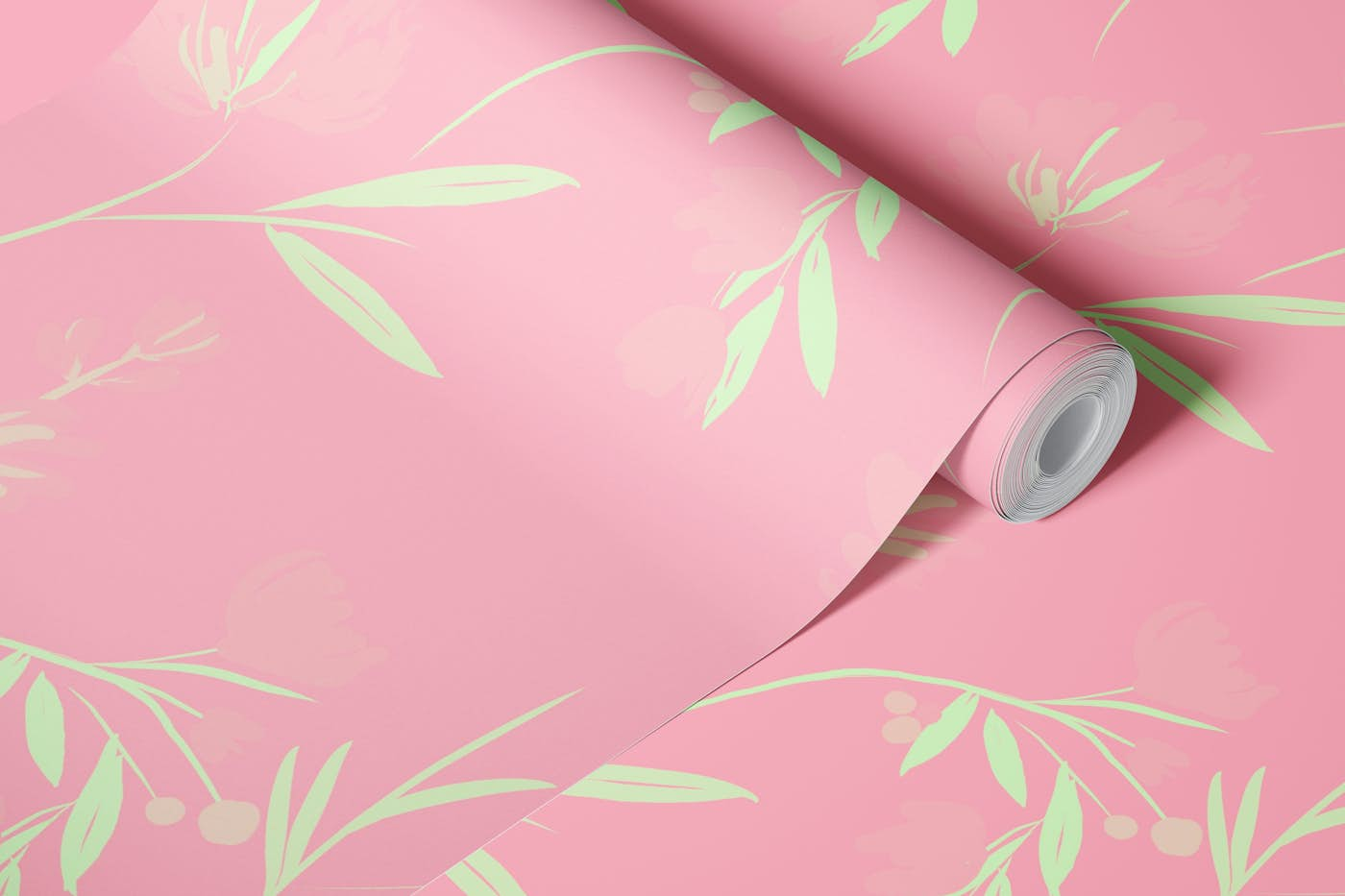 Floral Finesse wallpaper roll