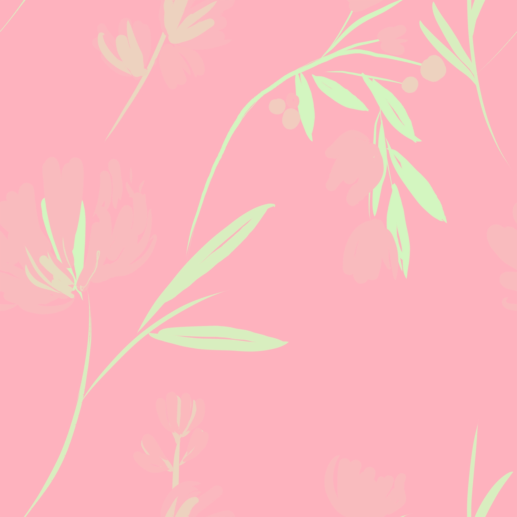 Floral Finesse Wallpaper - Elegant and Stylish Designs | Happywall