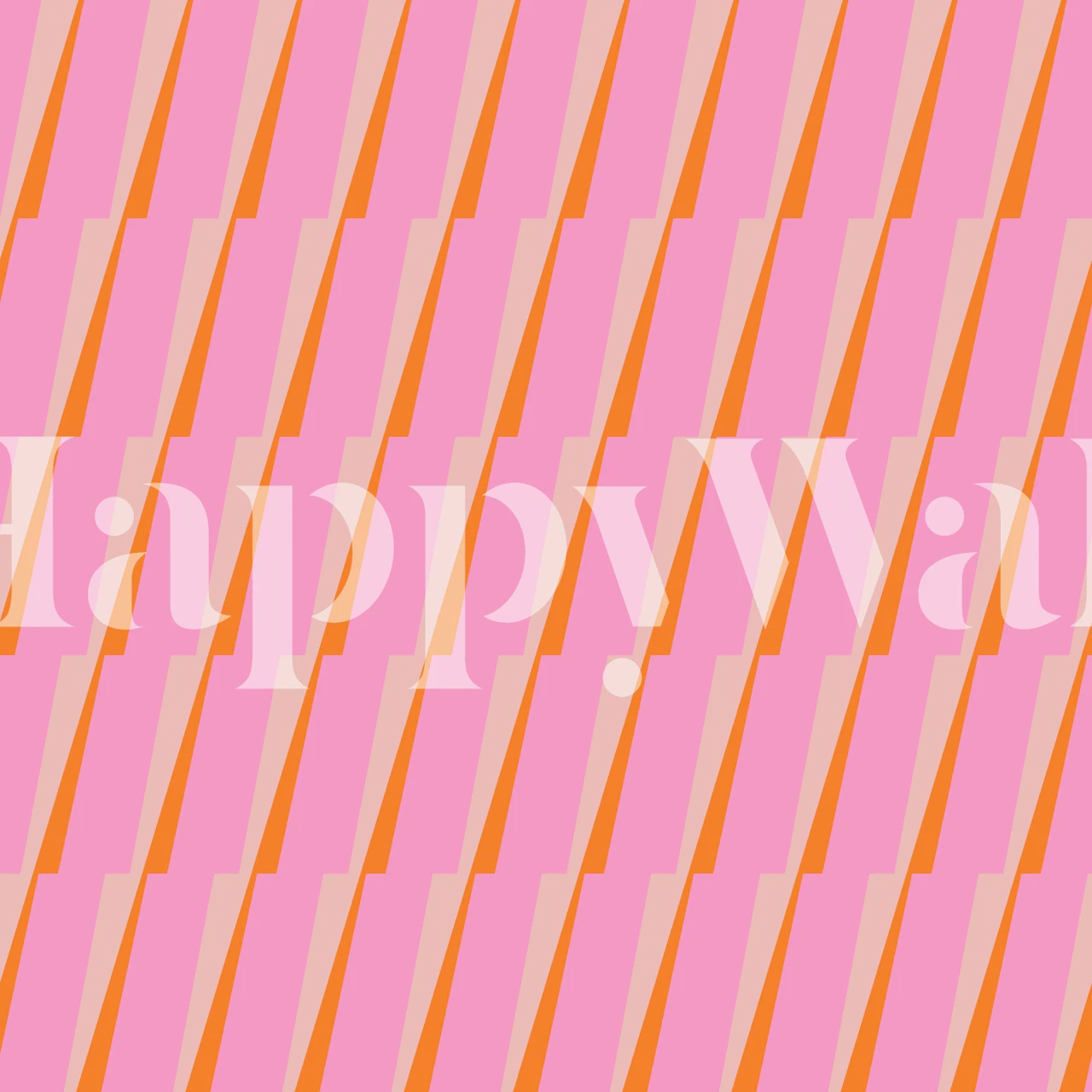 Fototapeta Růžové a oranžové geometrické tvary