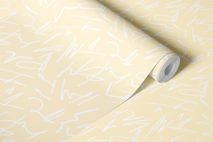 Elegantra Yellowwallpaper roll