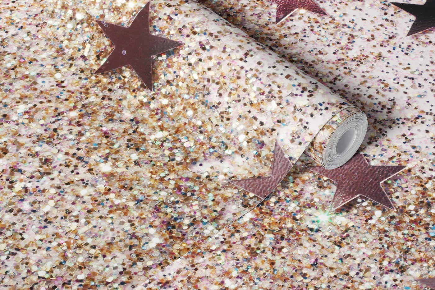 SKY FULL OF STARS - GLITTER wallpaper roll