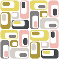 Retro Mod Ovals 19 ταπετσαρία