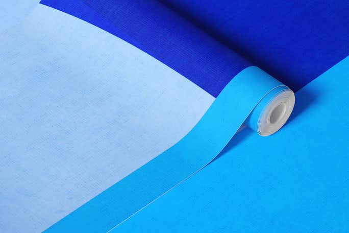 mid century modern bluewallpaper roll