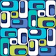 Retro Mod Ovals 03 A