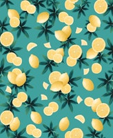 Lemon Twist Vibes 6 ταπετσαρία