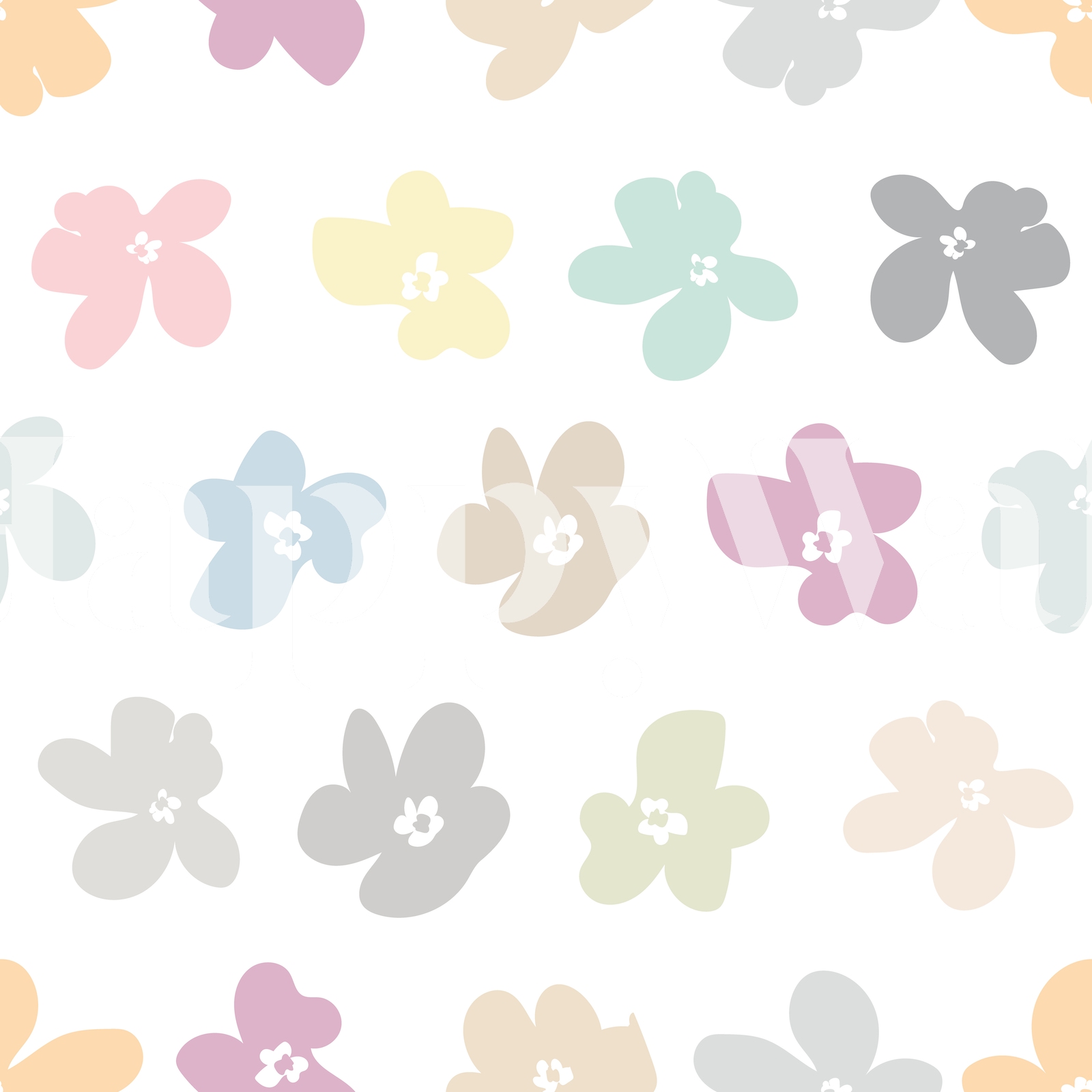 cute simple flower pattern