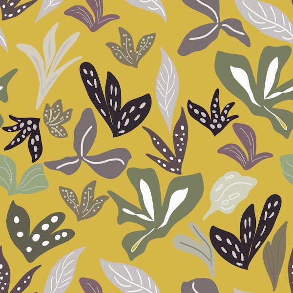 Abstract Leaves Dream Pattern 2a