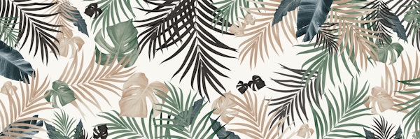 Tropical Jungle Leaves 13 w 4