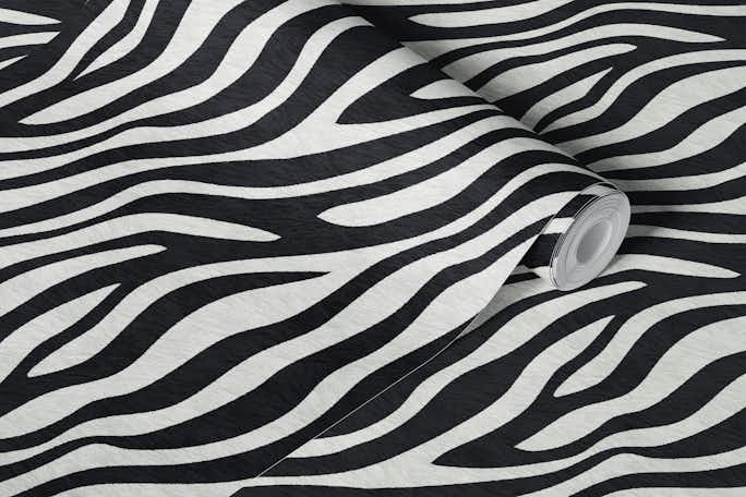 Classic Zebra Patternwallpaper roll