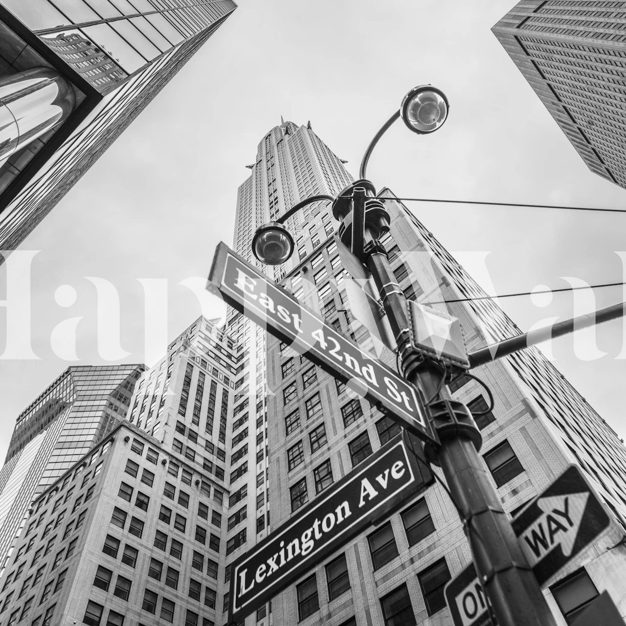 papier peint Art Deco Marvel dans une pièce