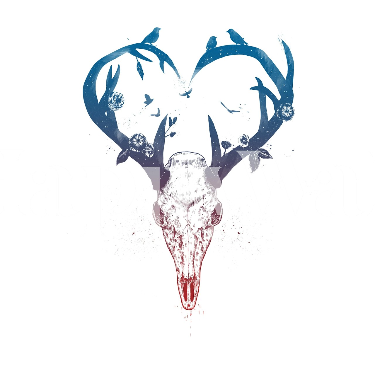 Tapeta Neverending love u sobi