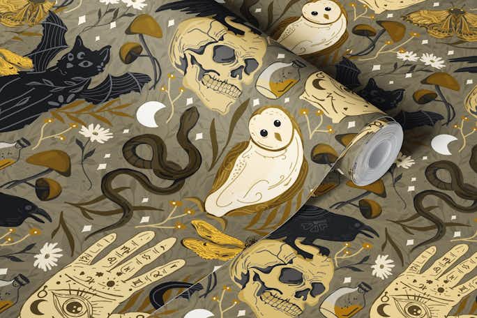 Gothic totemswallpaper roll