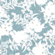Honeybee Bouquet Floral in reef waters blue