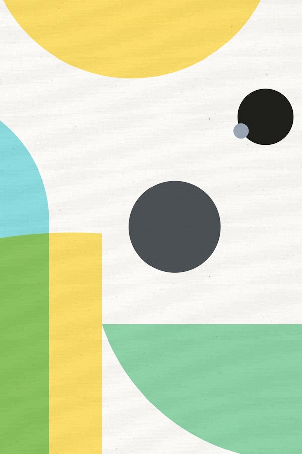 Abstraction with Black Dots