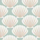 Neutral geometric seashell (large scale)