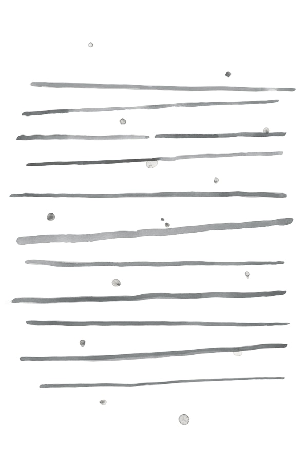 Horizontal lines and Dots