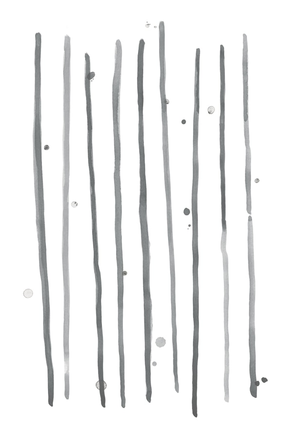 Vertical lines and dots