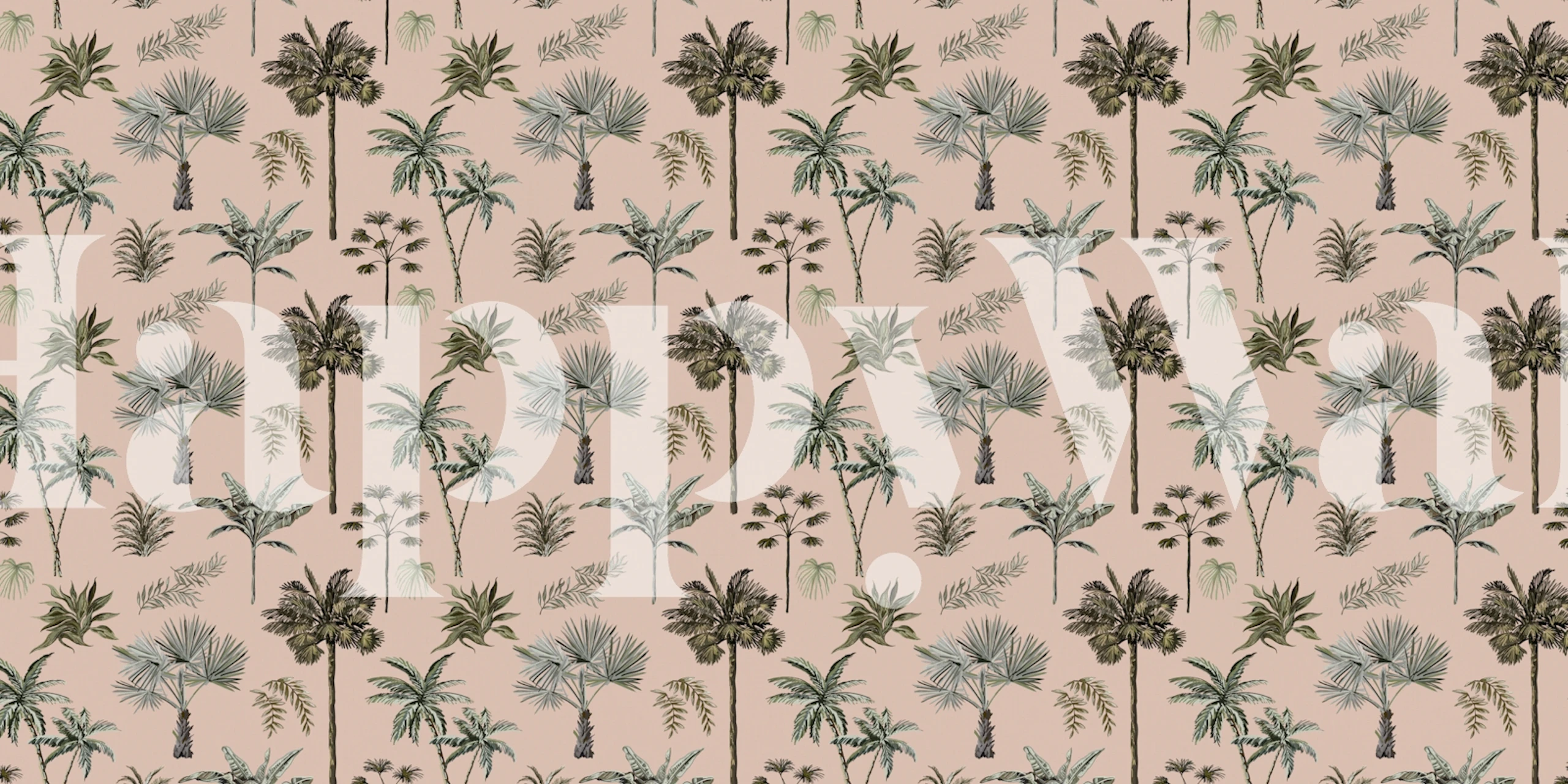 Tapeta Tree Pattern Rose U Postavci Sobe