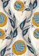 Samarkande teal mustard yellow blush pink