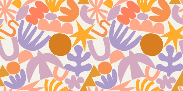 Happy modern kids art