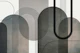 Abstract Arches in Muted Tones