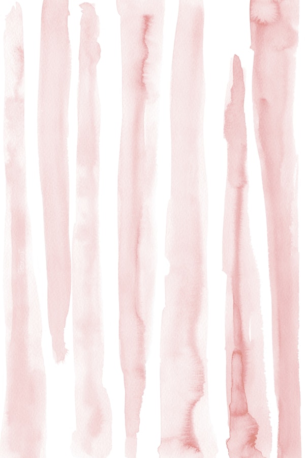 Pink watercolor brush strokes