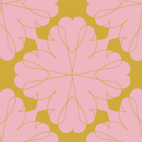 Daisy Dreams - Rosa ταπετσαρία