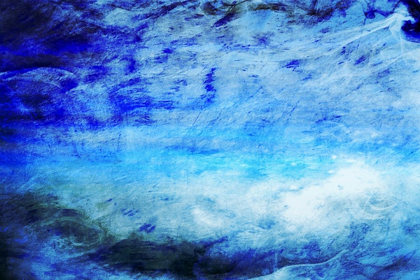 Soft Blue Ocean Grunge