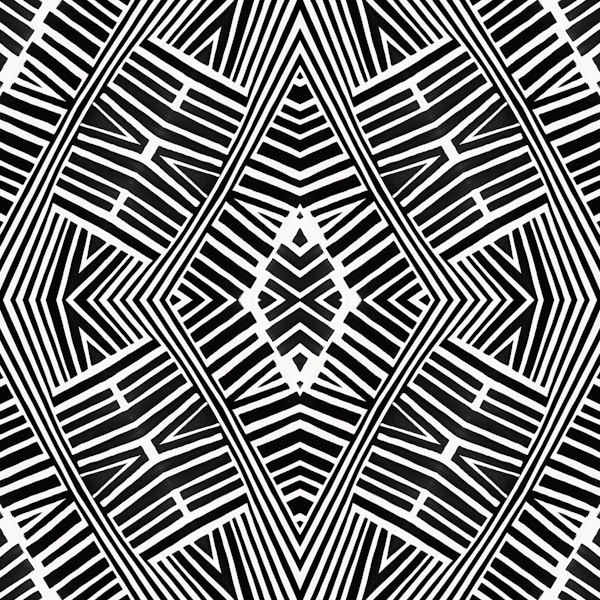 Black And White African Inspired Art III